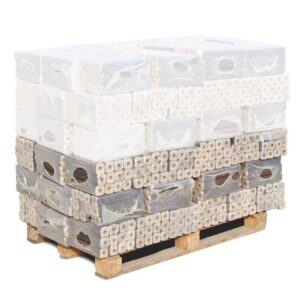 Pinikay standard hartholzbriketts briketts eiche buche 480kg palette