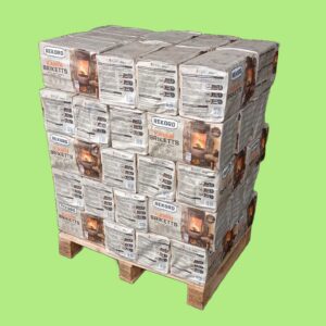 Rekord kohlebrikett kohle briketts braunkohle 45x10kg in tüte 450 kg palette 500