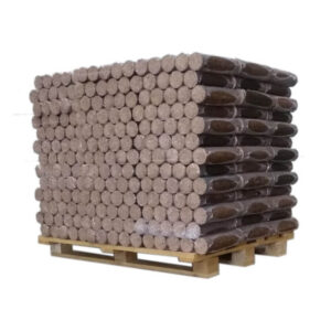 Hartholzbriketts 100 % Laubholz – Palette von 1 Tonne