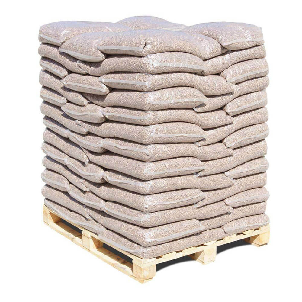 Holzpellets DIN Plus – 75 Säcke x 10 kg (750 kg)