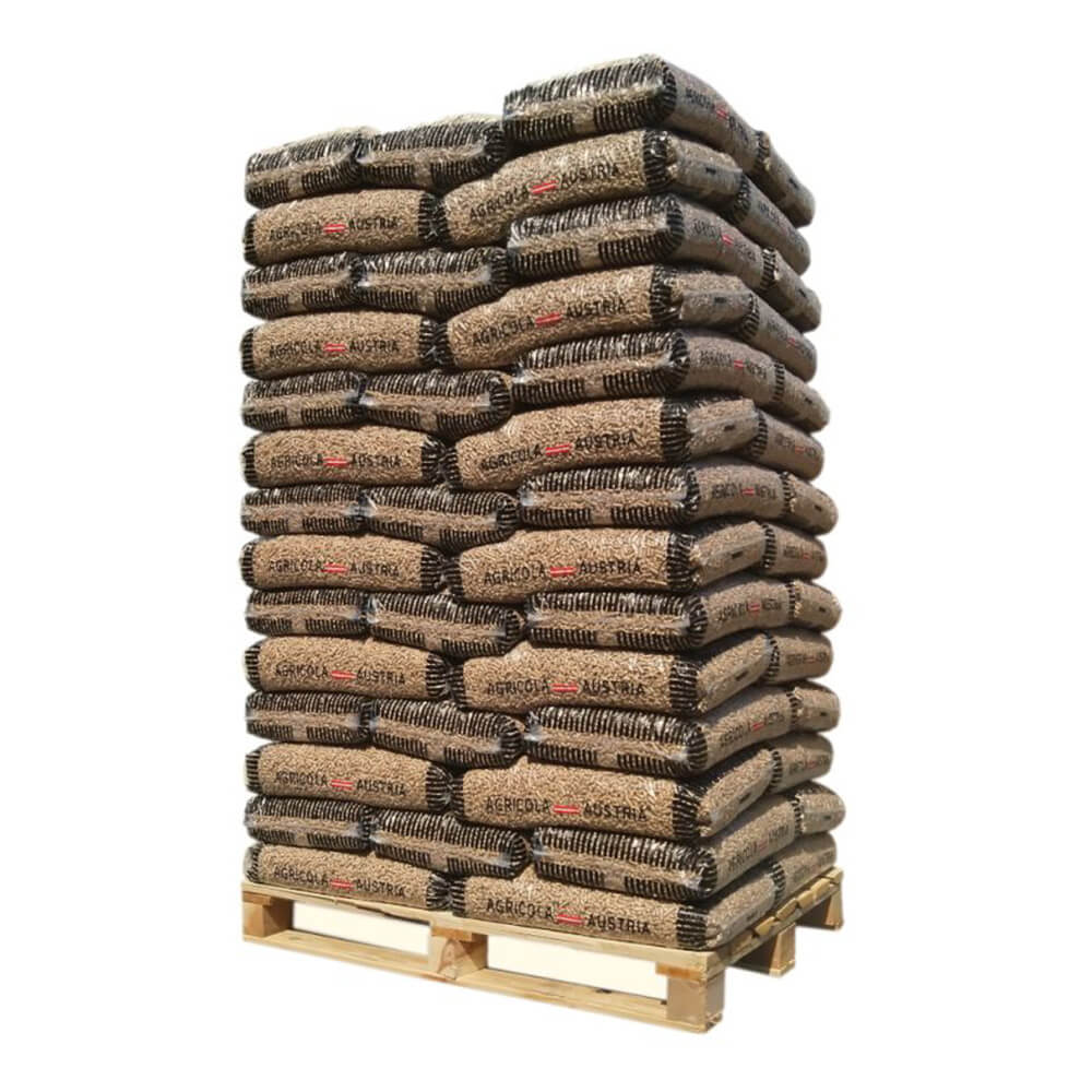 Pellet Agricola – Palette 70 Säcke x 15 kg (EN Plus A1) – Bild 2
