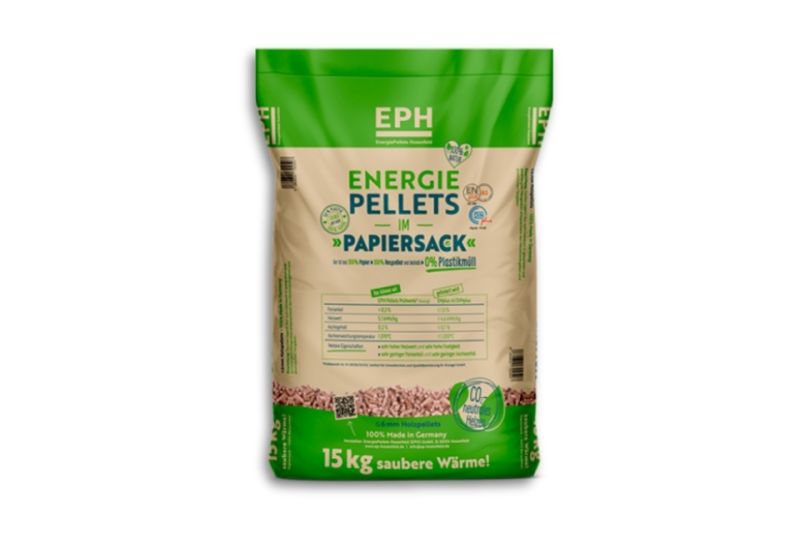 Holzpellets in EPH-Papiersäcken, 65 x 15 kg – 975 kg – Bild 2